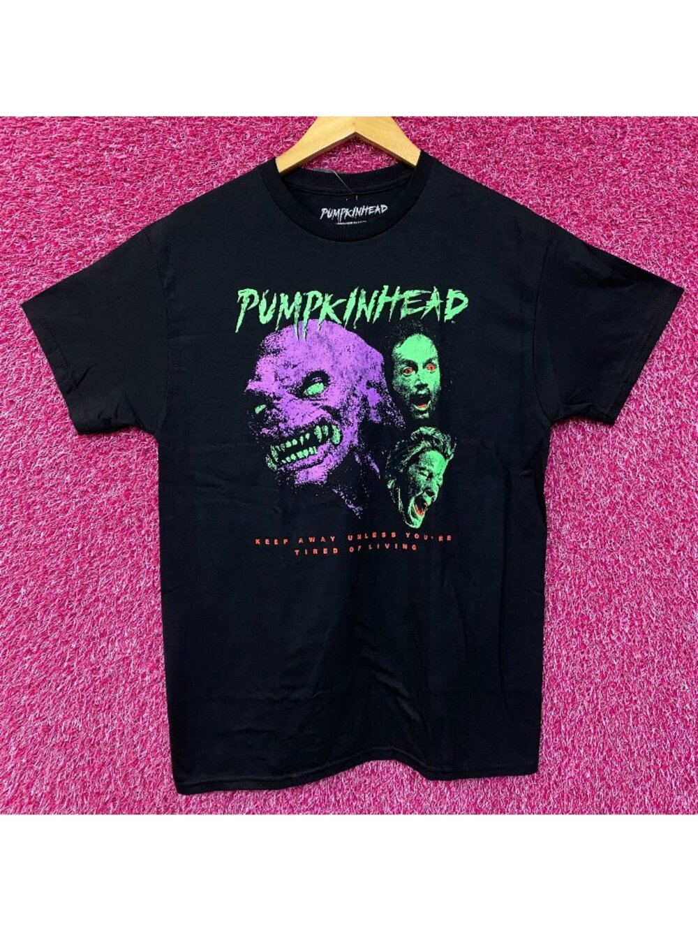 Pumpkinhead Keep Away Unless Your Tired of Living Horror T-Shirt Medium